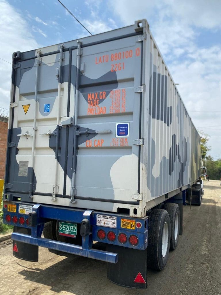 VENTA DE CONTENEDORES NACIONALIZADOS CAMUFLADOS 2024