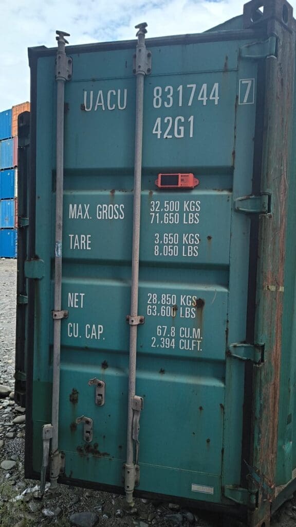Venta de contenedores de 40 pies STD