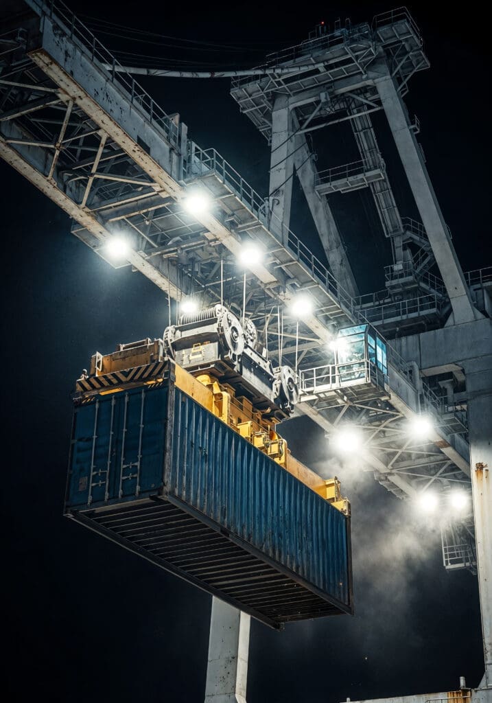 Transporte de contenedores