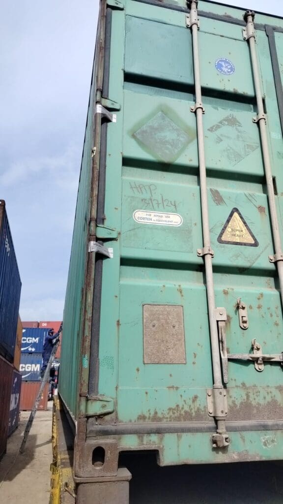 Contenedor hc 40 pies usado nacionalizado