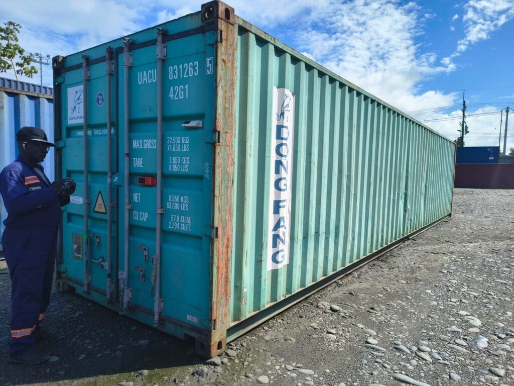 Contenedor para la venta estandar