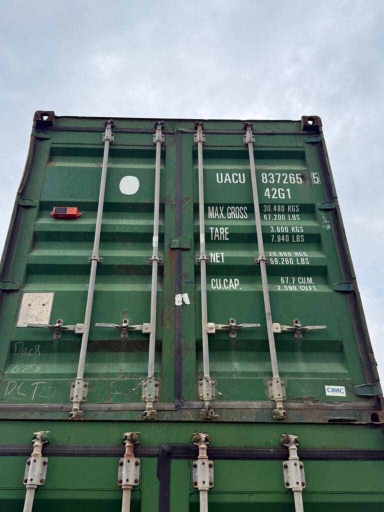 Contenedor para la venta